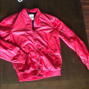Rose Red Windbreaker